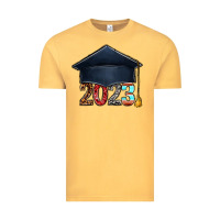 Vintage Mustard 2023 graduation hat bbs Vintage Tee - BundleAndBundleShop