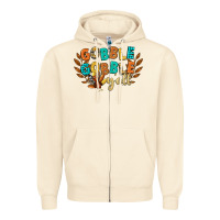 Sandshell gobble gobble yall Zipper Hoodie - CowGirlArtShop
