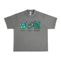 Tornado Peace Love Gemstone Urban Heavy Tee - BundleAndBundleShop