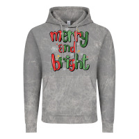 Cloud Rock merry and bright Vintage Hoodie - MaliasSmallBusiness