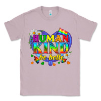 Lilac LGBTQ Pride Human Kind Be Both Classic Tee - BundleAndBundleShop