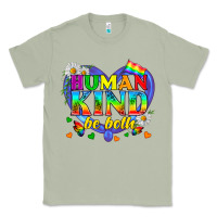 Matcha LGBTQ Pride Human Kind Be Both Classic Tee - BundleAndBundleShop