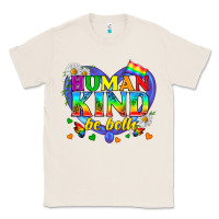 Natural LGBTQ Pride Human Kind Be Both Classic Tee - BundleAndBundleShop