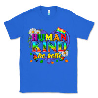 True Royal LGBTQ Pride Human Kind Be Both Classic Tee - BundleAndBundleShop