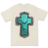 Bone turquoise gemstone cross Premium Tee - Jasminsmagicworld