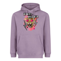 Lavender Heart breaker Valentine's Day Heavyweight Hoodie - FaDigitalArtStudio