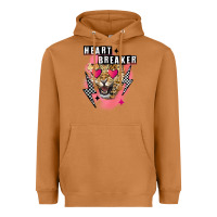 Meerkat Heart breaker Valentine's Day Heavyweight Hoodie - FaDigitalArtStudio