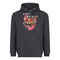 Smoke Heart breaker Valentine's Day Heavyweight Hoodie - FaDigitalArtStudio