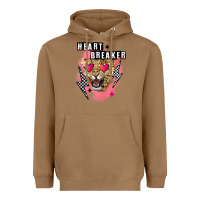 Toasted Coconut Heart breaker Valentine's Day Heavyweight Hoodie - FaDigitalArtStudio