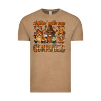Vintage Coffee chilling with my gnomies bbs Vintage Tee - BundleAndBundleShop