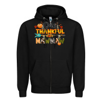 Black one thankful mawmaw Zipper Hoodie - CowGirlArtShop