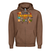 Chestnut one thankful mawmaw Zipper Hoodie - CowGirlArtShop