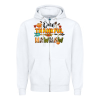 White one thankful mawmaw Zipper Hoodie - CowGirlArtShop