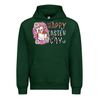 Forest Green happy easter day Urban Hoodie - CowhideDigitalArt