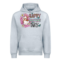 Heather Grey happy easter day Urban Hoodie - CowhideDigitalArt