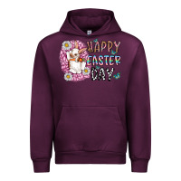 Mauve Wine happy easter day Urban Hoodie - CowhideDigitalArt