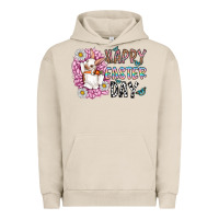 Pigment French Oak happy easter day Urban Hoodie - CowhideDigitalArt