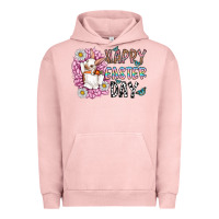 Pigment Salmon happy easter day Urban Hoodie - CowhideDigitalArt