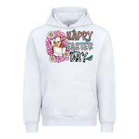 White happy easter day Urban Hoodie - CowhideDigitalArt