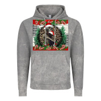 Cloud Rock Merry Christmas skeleton Vintage Hoodie - NancyCooperArtShop