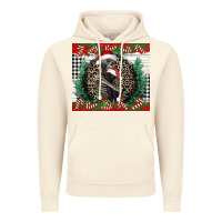 Vintage Artic Merry Christmas skeleton Vintage Hoodie - NancyCooperArtShop