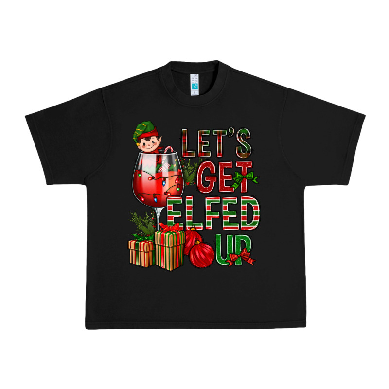 Let's Get Elfed Up Christmas Urban Heavy Tee by BundleAndBundleShop | Teevron