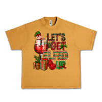 Peanut Butter Let's Get Elfed Up Christmas Urban Heavy Tee - BundleAndBundleShop