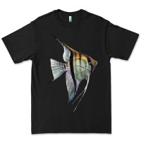 Black Angelfish Premium Tee - LillyAllenDesigns