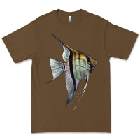 Cacao Angelfish Premium Tee - LillyAllenDesigns