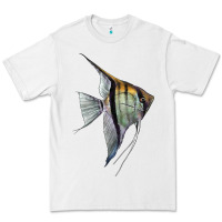 White Angelfish Premium Tee - LillyAllenDesigns