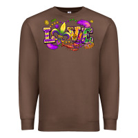 Chestnut Love Mardi Gras Premium Sweatshirt - FaDigitalArtStudio