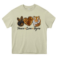 Mossy Peace Love Tigers Heavy Core Tee - LillyAllenDesigns
