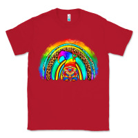 Red LGBTQ Pride Gnome Rainbow Classic Tee - BundleAndBundleShop