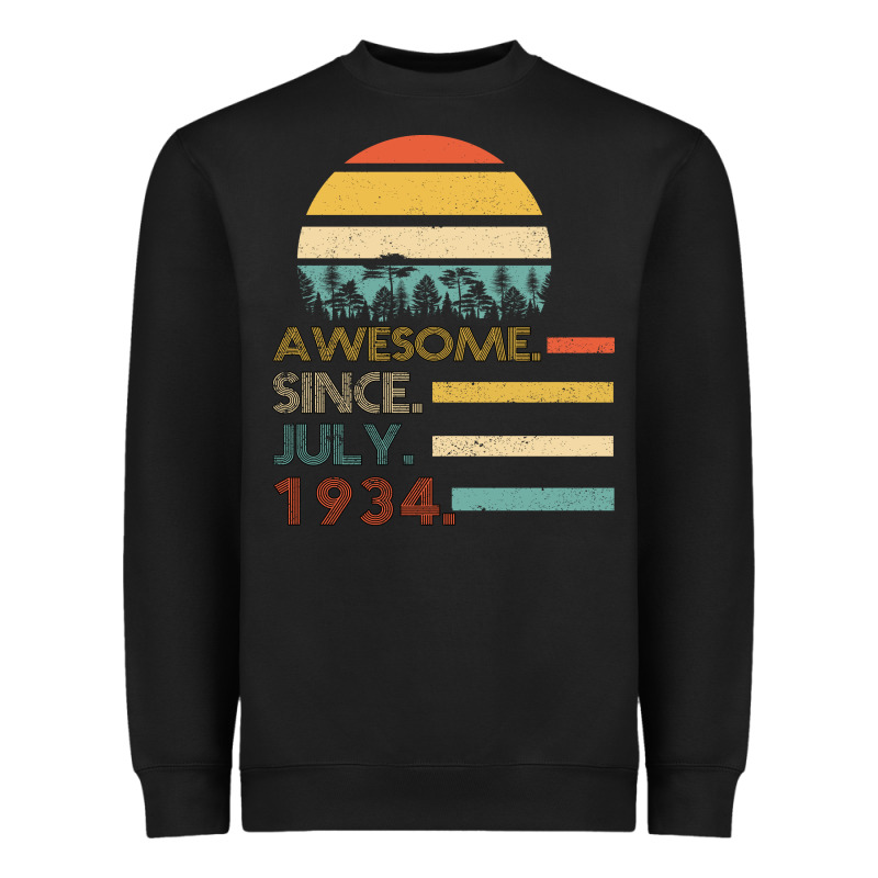 Awesome Since July 1934 Heavyweight Sweatshirt by Bettercallsaul | Teevron