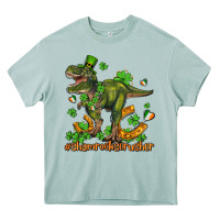 Arona shamrockscrusher t rex and horseshoe Heavy Core Tee - AdoDesignShop