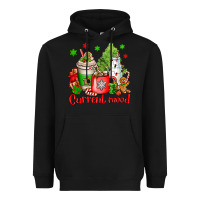 Black current mood christmas Heavyweight Hoodie - OliviaCreatesArt