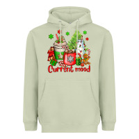 Matcha current mood christmas Heavyweight Hoodie - OliviaCreatesArt
