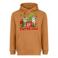 Meerkat current mood christmas Heavyweight Hoodie - OliviaCreatesArt