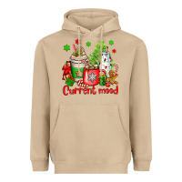 Mushroom current mood christmas Heavyweight Hoodie - OliviaCreatesArt