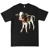 Black Holstein Calf Premium Tee - LillyAllenDesigns