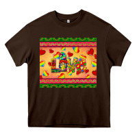 Chocolate Brown autism awareness love Heavy Core Tee - BarkalooDesign
