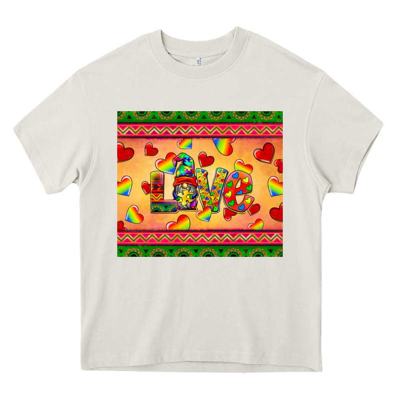 Autism Awareness Love Heavy Core Tee by BarkalooDesign | Teevron