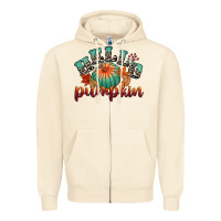 Sandshell hello pumpkin Zipper Hoodie - CowGirlArtShop