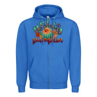 True Royal hello pumpkin Zipper Hoodie - CowGirlArtShop