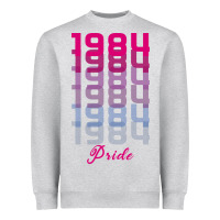 Heather Grey pride 1984 Heavyweight Sweatshirt - Bettercallsaul