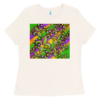 Bone mardi gras carnival fleur de lis Ladies Tee - Jasminsmagicworld