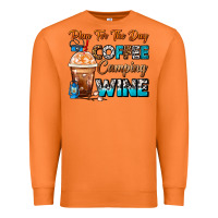 Carrot Plan For The Day Coffee Camping Wine Frappe Coffee Premium Sweatshirt - FaDigitalArtStudio