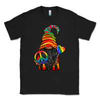 Black LGBTQ+ Pride Gnome With Candy Classic Tee - BundleAndBundleShop
