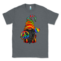 Charcoal Heather LGBTQ+ Pride Gnome With Candy Classic Tee - BundleAndBundleShop