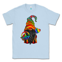 Dusty Blue LGBTQ+ Pride Gnome With Candy Classic Tee - BundleAndBundleShop